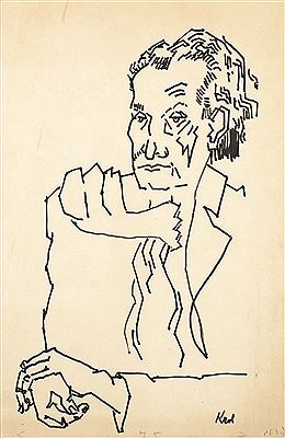 "PROFILE ANTONIN ARTAUD," circa 1949 by Abraham Krol - Auction record, sale price, and art valuation. Compare with similar artists and explore comparable artworks.