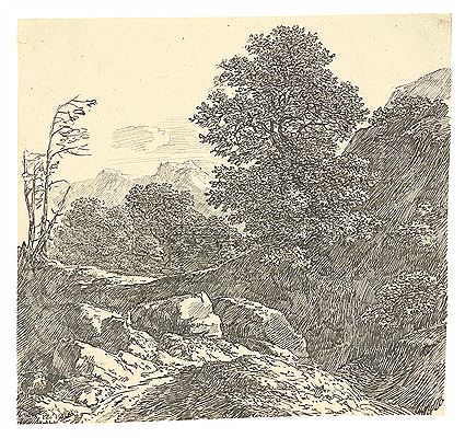 Italian mountain landscape