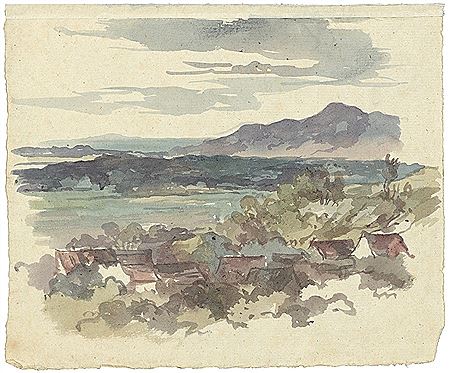 View from the Sonnenstein Sanatorium