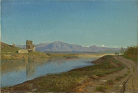 The Tiber with Torre Lazzaroni by Godfred BW Christensen - Auction record, sale price, and art valuation. Compare with similar artists and explore comparable artworks.