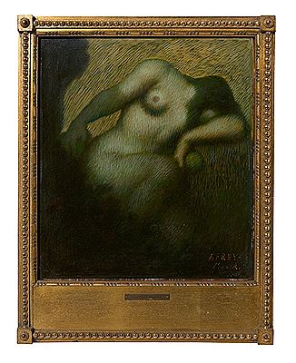 Seated nude
