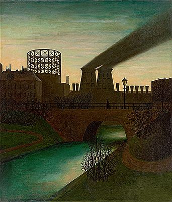 Sample artwork by Bernhard Klein (1888 - 1967), known for stage design and balanced composition with finely tuned color palette - View similar artists and auction records