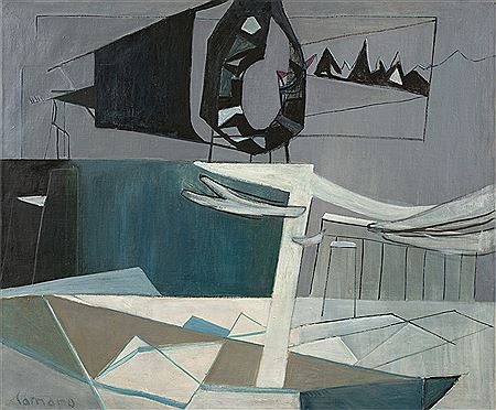 Sample artwork by Alexander Camaro (1901 - 1992), known for painting - View similar artists and auction records