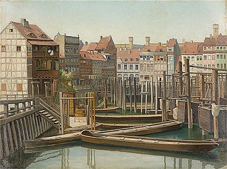 Sample artwork by Paul Lothar Muller (1869 - 1956), known for landscape painting - View similar artists and auction records