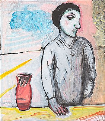 Einsamer Mann by Friedmann Stockhausen - Auction record, sale price, and art valuation. Compare with similar artists and explore comparable artworks.