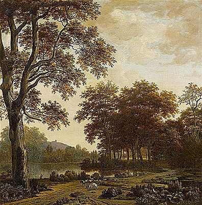 Forest and River Landscape with Animal Staffage by Joris Van Der Haagen - Auction record, sale price, and art valuation. Compare with similar artists and explore comparable artworks.