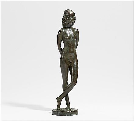 Stehendes Mädchen. 1973