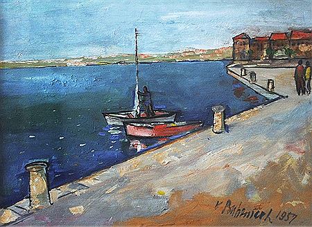 Sample artwork by Vaclav Bubenicek (1913 - 1989), known for painting - View similar artists and auction records