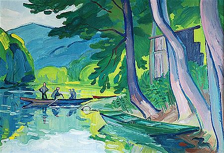 Sázava by Radoslav Cáslavský - Auction record, sale price, and art valuation. Compare with similar artists and explore comparable artworks.