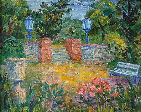 Sample artwork by Marie Mrkvickova-Hlobilova (1903 - 1999), known for painting - View similar artists and auction records