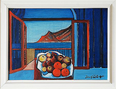Room with sea view by Josef Šolc - Auction record, sale price, and art valuation. Compare with similar artists and explore comparable artworks.