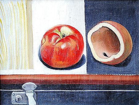 Still-life with an apple in trunk by Karel Veržakovský - Auction record, sale price, and art valuation. Compare with similar artists and explore comparable artworks.