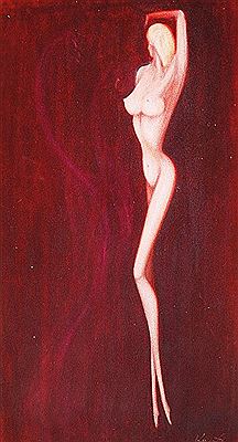 Standing nude by Miloš Kurovský - Auction record, sale price, and art valuation. Compare with similar artists and explore comparable artworks.