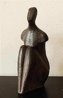 Seated female torso