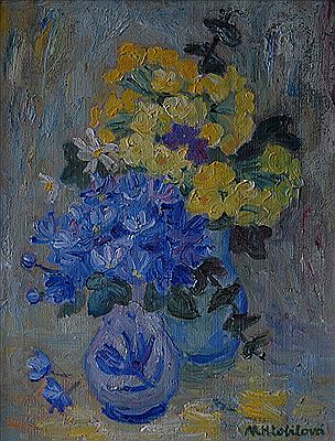 Sample artwork by Marie Luisa Hlobilova (Born 1946), known for painting - View similar artists and auction records