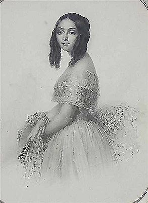 Porträt einer jungen Dame, 1850