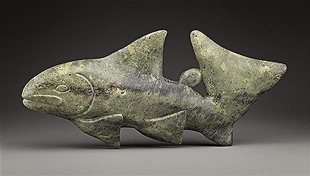 Arctic Char by Joanassie Igiu - Auction record, sale price, and art valuation. Compare with similar artists and explore comparable artworks.
