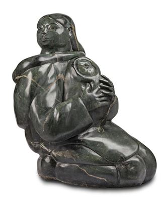 Mother Holding a Sleeping Child