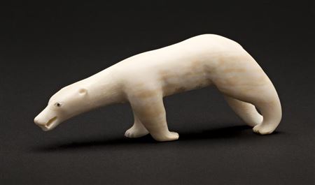 Prowling Bear by Ilkok Oopakak - Auction record, sale price, and art valuation. Compare with similar artists and explore comparable artworks.