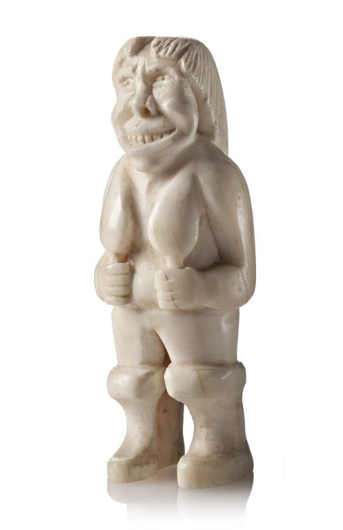 Smiling Nude Woman