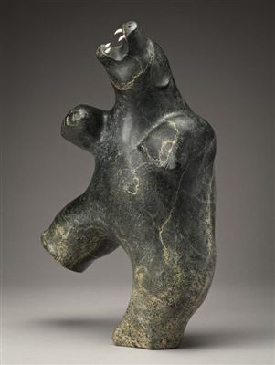 Dancing Bear by Pauta Saila - Auction record, sale price, and art valuation. Compare with similar artists and explore comparable artworks.
