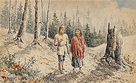 Indian and Squaw