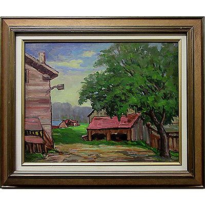 UNTITLED (OLD FARM) by Peter Stoyan - Auction record, sale price, and art valuation. Compare with similar artists and explore comparable artworks.