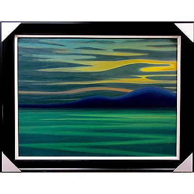 UNTITLED (EVENING LAKE SUPERIOR) by Norman Brown - Auction record, sale price, and art valuation. Compare with similar artists and explore comparable artworks.