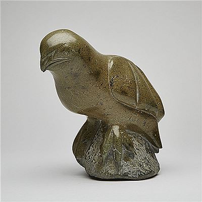 Sample artwork by Kumakuluk Saggiak (Born 1944), known for inuit sculpture - View similar artists and auction records