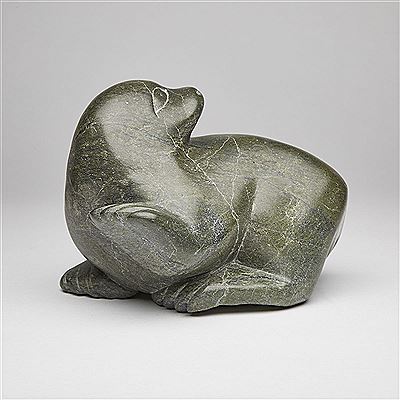 Sample artwork by Koomwartok Ashoona (1930 - 1984), known for sculpture - View similar artists and auction records