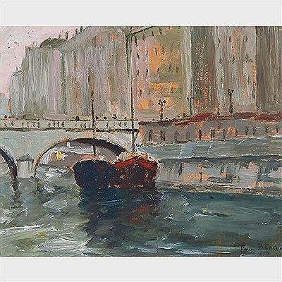 Sample artwork by Paul Earle (1872 - 1955), known for landscape painting - View similar artists and auction records