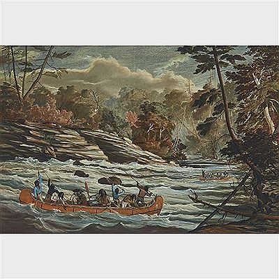 TRAVELLING ON KAMINISTIQUIA RIVER