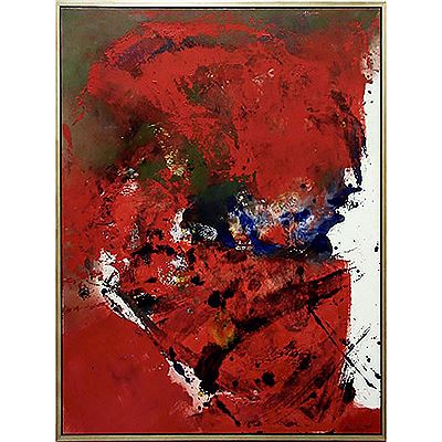 Untitled (ABSTRACT) by Peter Beckett - Auction record, sale price, and art valuation. Compare with similar artists and explore comparable artworks.