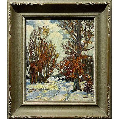 Sample artwork by Alfred William Campbell (Born 1875), known for painting - View similar artists and auction records