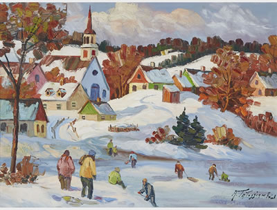 CHILDREN PLAYING by Armand Tatossian - Auction record, sale price, and art valuation. Compare with similar artists and explore comparable artworks.