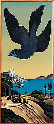 La Chute d'lcare, Pureora: Last Flight of the Kokako by Don Binney - Auction record, sale price, and art valuation. Compare with similar artists and explore comparable artworks.
