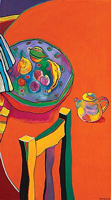 Still Life With an Orange Table