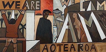 I Am/We Are Aotearoa (quadriptych)