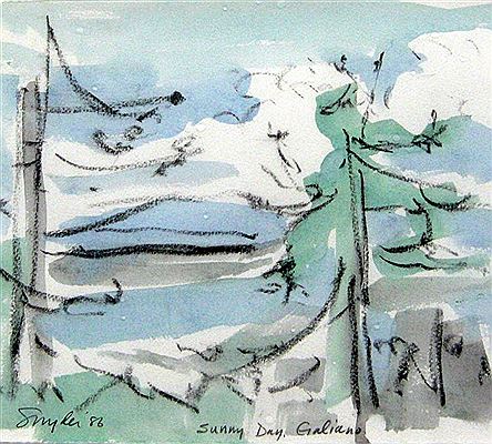 Sunny Day, Galiano by Gordon Snyder - Auction record, sale price, and art valuation. Compare with similar artists and explore comparable artworks.