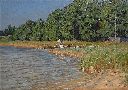 Sample artwork by Walter Conz (1872 - 1947), known for painting - View similar artists and auction records