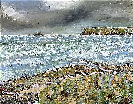 Pentire Point from Greenaway by Bromley Irwin - Auction record, sale price, and art valuation. Compare with similar artists and explore comparable artworks.