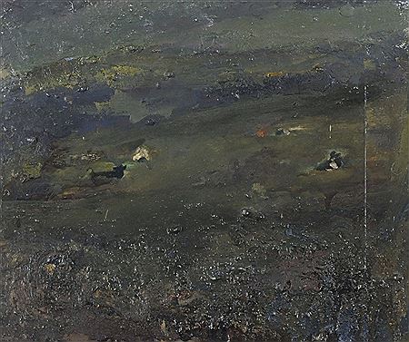 'Grey Day, South Moor and Resting Cows' by Andrew Hardwick - Auction record, sale price, and art valuation. Compare with similar artists and explore comparable artworks.