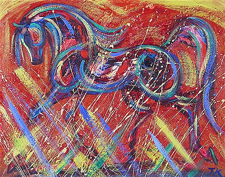 Sample artwork by Terry Barron Kirkwood (20th/21st Century), known for painting - View similar artists and auction records