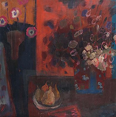 Still life with Honesty by Joan Renton - Auction record, sale price, and art valuation. Compare with similar artists and explore comparable artworks.