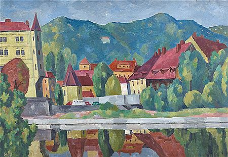Krajina by Jaromír Wiso - Auction record, sale price, and art valuation. Compare with similar artists and explore comparable artworks.