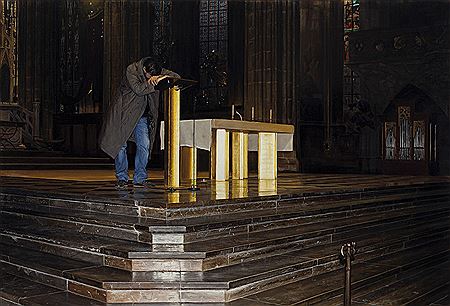 Sample artwork by Miroslav Polach (Born 1980), known for symbolic, expressive painting, installation art - View similar artists and auction records