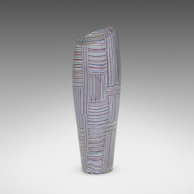 Important Mosaico Tessuto vase