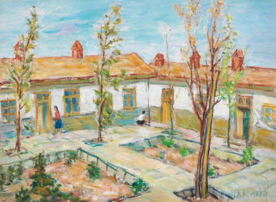 Sample artwork by Liuqiu Wang (Born 1919), known for painting - View similar artists and auction records