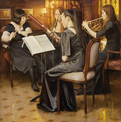 The Girl Group by Zhenyu Hu - Auction record, sale price, and art valuation. Compare with similar artists and explore comparable artworks.