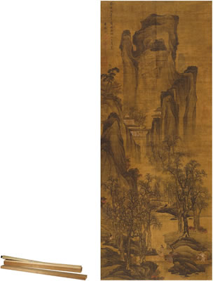 FAIRY LIFE IN THE MISTY MOUNTAIN by Huancheng Lv - Auction record, sale price, and art valuation. Compare with similar artists and explore comparable artworks.